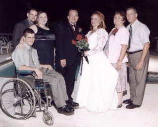 the Drexler Family at Lisa's wedding